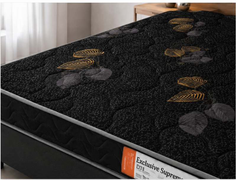 COLCHAO CASAL EXCLUSIVE  SUPREME D33 188X138X017 CM — foto 3 de 4