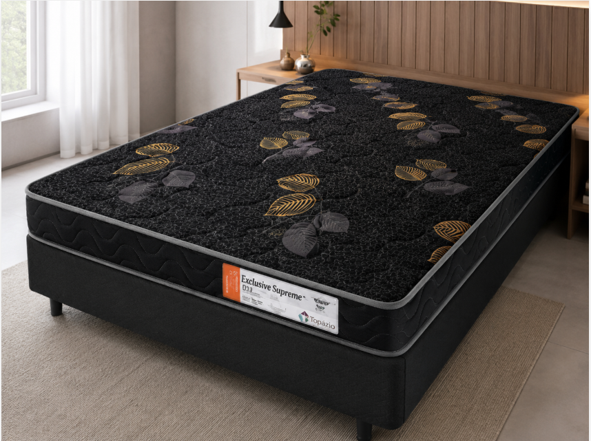 COLCHAO CASAL EXCLUSIVE  SUPREME D33 188X138X017 CM — foto 1 de 4