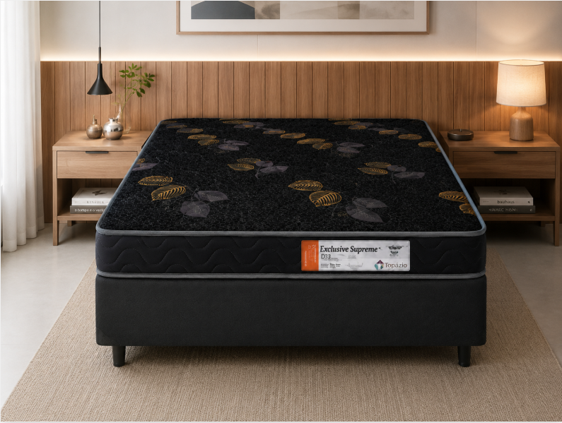 COLCHAO CASAL EXCLUSIVE  SUPREME D33 188X138X017 CM — foto 2 de 4